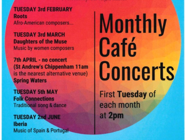 Trio Paradis - Monthly Cafe Concerts at Malmesbury Abbey